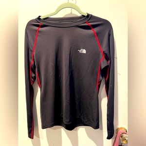 North face longsleeved exercise shirt